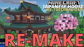 Minecraft Tutorial - How to Build a Japanese House - REMAKE