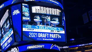 Orlando Magic Draft Franz Wagner with 8th Pick - Amway Center 2021 NBA Draft Party Reaction