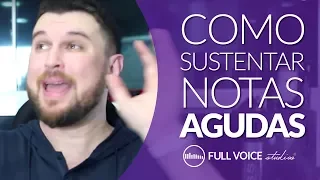 Como Sustentar Notas Agudas - Aula de Técnica Vocal