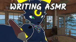 Furry ASMR | writing on you!