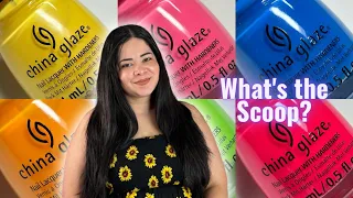 China Glaze What's The Scoop? Summer 2023 Collection - Janixa - Nail Lacquer Therapy