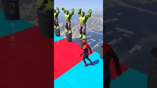 Spiderman and  Hulk Smash #short