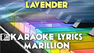 LAVENDER MARILLION KARAOKE LYRICS VERSION PSR S975