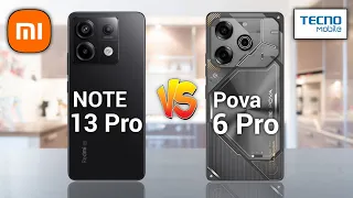 Redmi Note 13 Pro 5G Vs Tecno Pova 6 Pro 5G