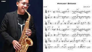 Moonlight Serenade (easy solo) for saxophone