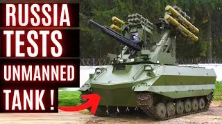 Russia Tests New Modular Unmanned Ground Vehicle Prototype ! World First Unmanned Tank !