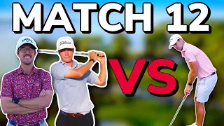 2 v 1. Two Pros vs PGA Tour Pro. CLUTCH Finish. Match 12 | Bryan Bros Golf