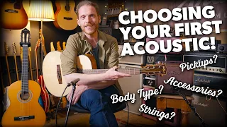 How to Choose Your First Acoustic Guitar!