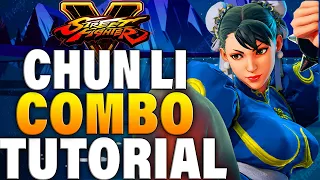Street Fighter 5 Chun Li Combos - Street Fighter 5 Chun Li Combo Guide