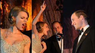 Taylor Swift & Prince William Surprise Crowd By Singing with Jon Bon Jovi