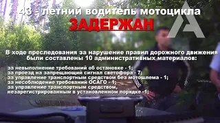 Самые зрелищные погони ДПС!