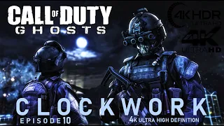 CALL OF DUTY : GHOSTS - Clockwork - CAMPAIGN 10 - WALKTHROUGH GAMEPLAY - 2160p - 144 fps - 4K HDR