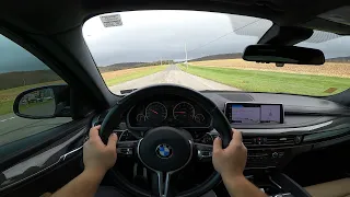 2017 BMW X6 M | POV Test Drive (Binaural Audio)