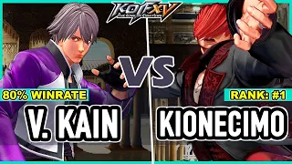 KOF XV 🔥 Violent Kain (Rock/Ryo/Kyo) vs Kionecimo (Iori/Kyo/Clark)