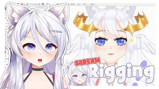 【 RIGGING STREAM 】how i rig eye, mouth, angle Z!【VTuber Indonesia】