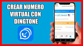 Como registrarse y obtener un numero virtual con Dingtone/Numero gratis para Tiktok,Fb,Insta,etc