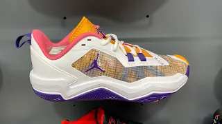 Jordan One Take 4 Crenshaw (White/Court Purple/Canyon Gold/Pinksicle) - Style Code: DO7193-100