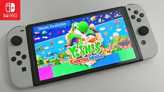 Yoshi's Crafted World Nintendo Switch Oled Gameplay