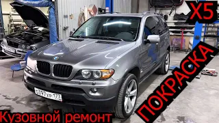 Красим BMW Х5 E53 Проект восстановления