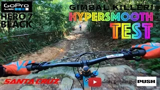 GoPro Hero 7 Black Hypersmooth test for Mountain biking 1080p HD