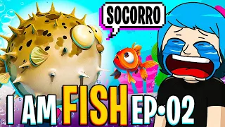 O PEIXINHO BAIACU PRECISA DA NOSSA AJUDA! 🐡 I am Fish EP 02 ( Alec GO! )