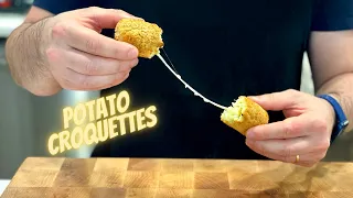 How To Make Air Fryer Potato Croquettes [Authentic Neapolitan Style]