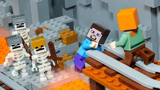 Lego Stop Motion Animation Compilation - LEGO Minecraft - Brickmine