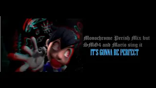 It's Gonna Be Perfect (Monochrome Perish Mix but SMG4 and Mario sing it!)