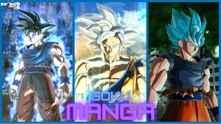 Goku Best MANGA Transformations | Dragon Ball Xenoverse 2 Mods
