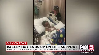 Las Vegas boy ended up on life support after COVID-19 infection, family says