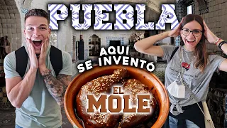 PROBAMOS el MOLE POBLANO de PUEBLA 😍 **¿MI PLATILLO FAVORITO en MÉXICO?** @cygnusyromanticvlogs