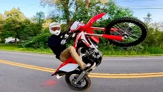 CRF450L FIRST RIDE SHENANIGANS