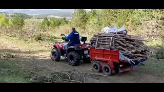ATV ile odun taşıma(1).