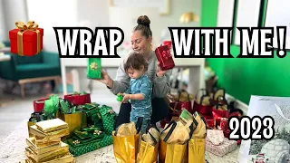 Wrapping Christmas Presents 2023!! Chatty wrap with me