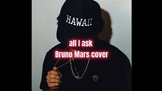 [Bruno Mars] covering (all I ask by Adele) at the - live lounge BBC radio 1