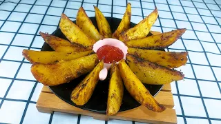 If you have Potatoes, make this delicious snack! VERY EASY and VERY TASTY! Happycall Double Pan