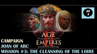 Age of Empires II : Definitive Edition - Joan of Arc - Mission 3 - The Cleansing of the Loire - HARD