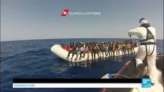 EU migrant crisis: Thousands rescued between Tunisia and Italy