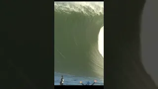 50 ft Monster Wave Mavericks #surfing #shorts #bigwaves #skimming #mavericks #mavericksrumors