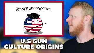 The Origins of American Gun Culture REACTION | OFFICE BLOKES REACT!!