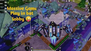 Wow 😮 Bot 😹 Lobby 😜 in Mecha Fusion mode with 20 kills Pubg Mobile gameplay Play with jan