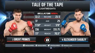 #СКВЕЛЕС Александр Шаблий vs Брент Примус | Bellator282