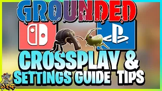 MAKE GROUNDED EASIER! Settings Explained! Crossplay, Build Limit & Share Worlds Switch/Playstation