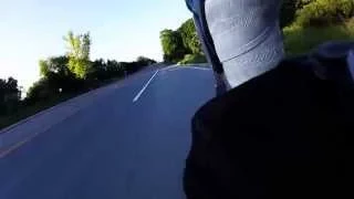 GoPro Hero 4 Session with The Strap wrist mount on bike