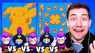 Ich muss EURE MAPS SPIELEN ESKALIERT! 😂 10x GLEICHER BRAWLER! | Brawl Stars