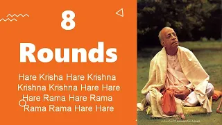 8 Rounds Chanting | Prabhupada Japa | Chanting With Deity Darshan | Hare Krishna |Round 7.13m