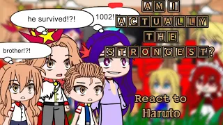 Am I Actually the Strongest react to Haruto | GACHA | ⒼⒸⓇⓋ | GACHA X AIATS | ISEKAI |