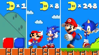 Mario and Sonic but Moons = More REALISTIC...