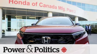 Honda EV investment is a 'rebirth of the auto sector': industry minister | Power & Politics