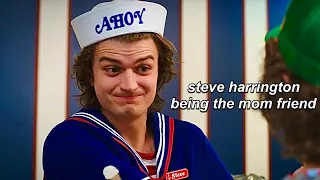 steve harrington being the mom friend for six minutes | stranger things